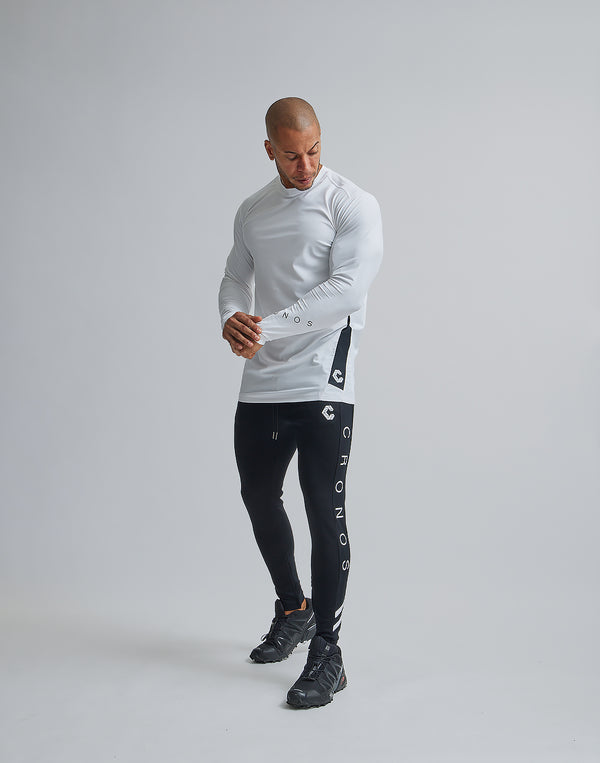 CRONOS SUN REFLECTION LONGSLEEVE【WHITE】