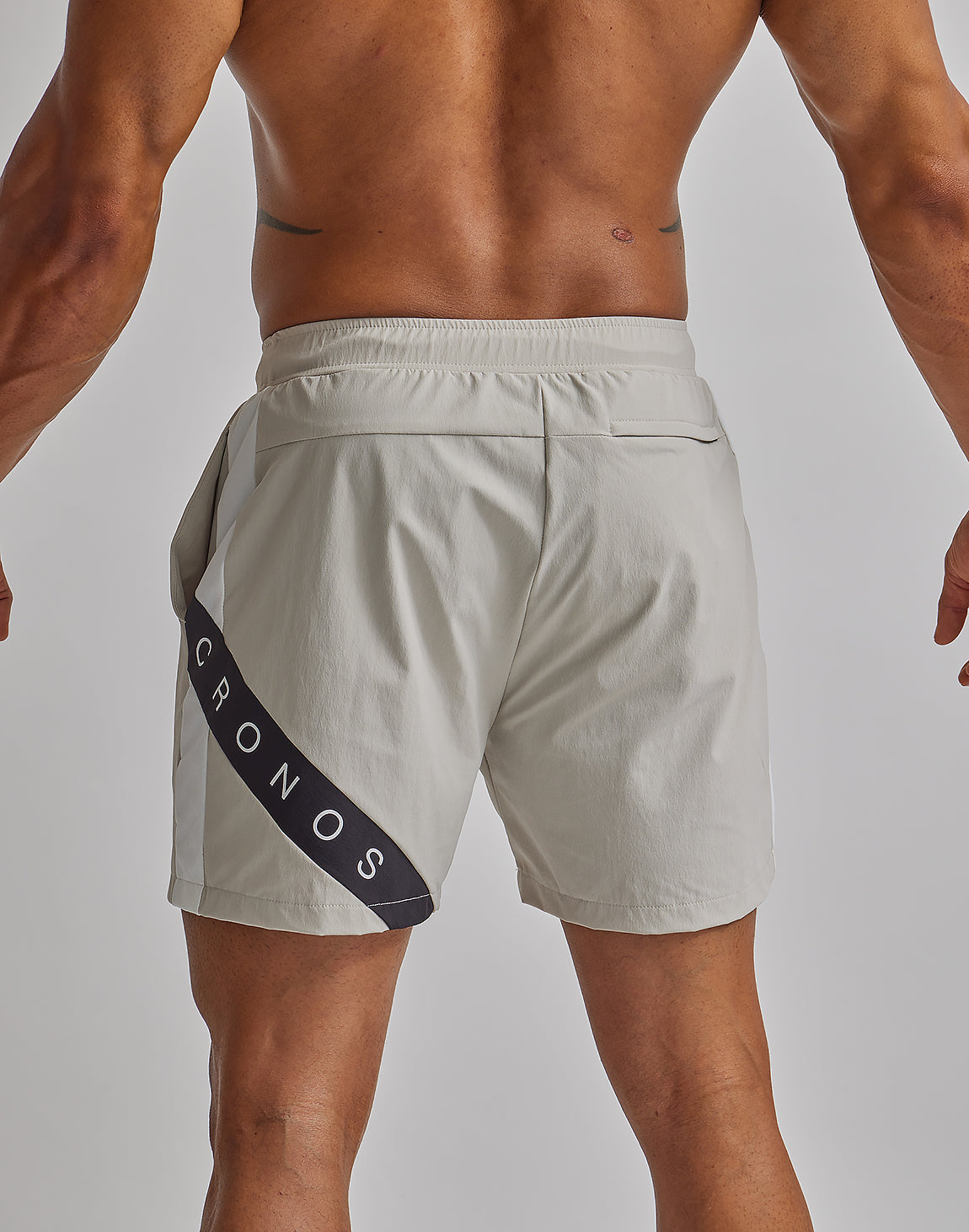 CRONOS DIAGONAL LINE SHORTS【GUREJU】