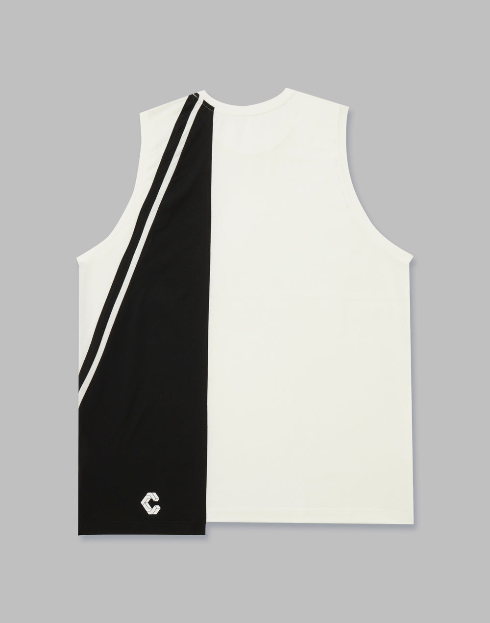 CRONOS ASYMMETRY TANKTOP【WHITE】
