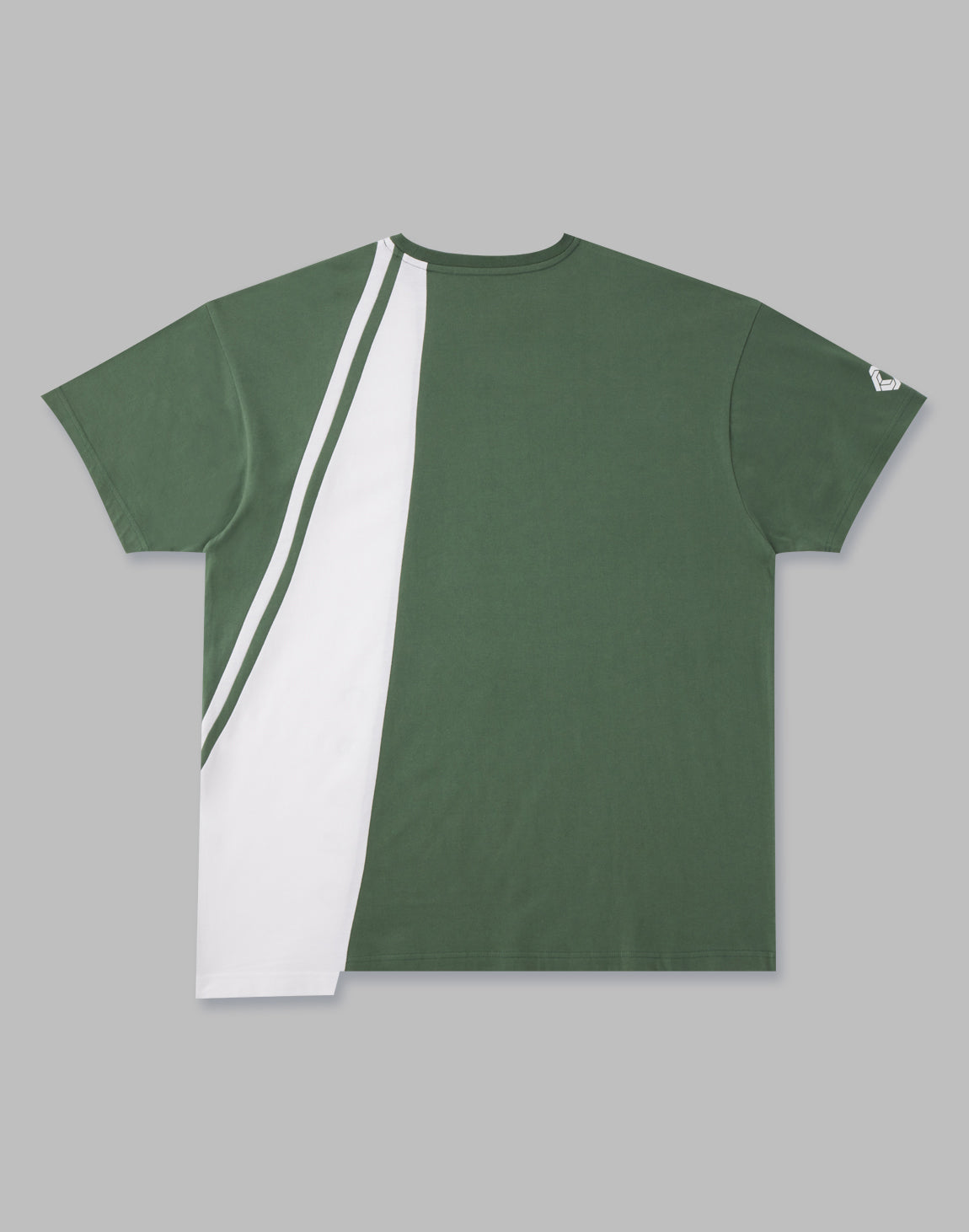 CRONOS ASYMMETRY OVERSIZE T-SHIRTS【GREEN】 – クロノス