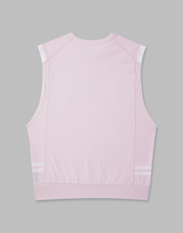 CRONOS 2LINES SLEEVELESS【PINK】