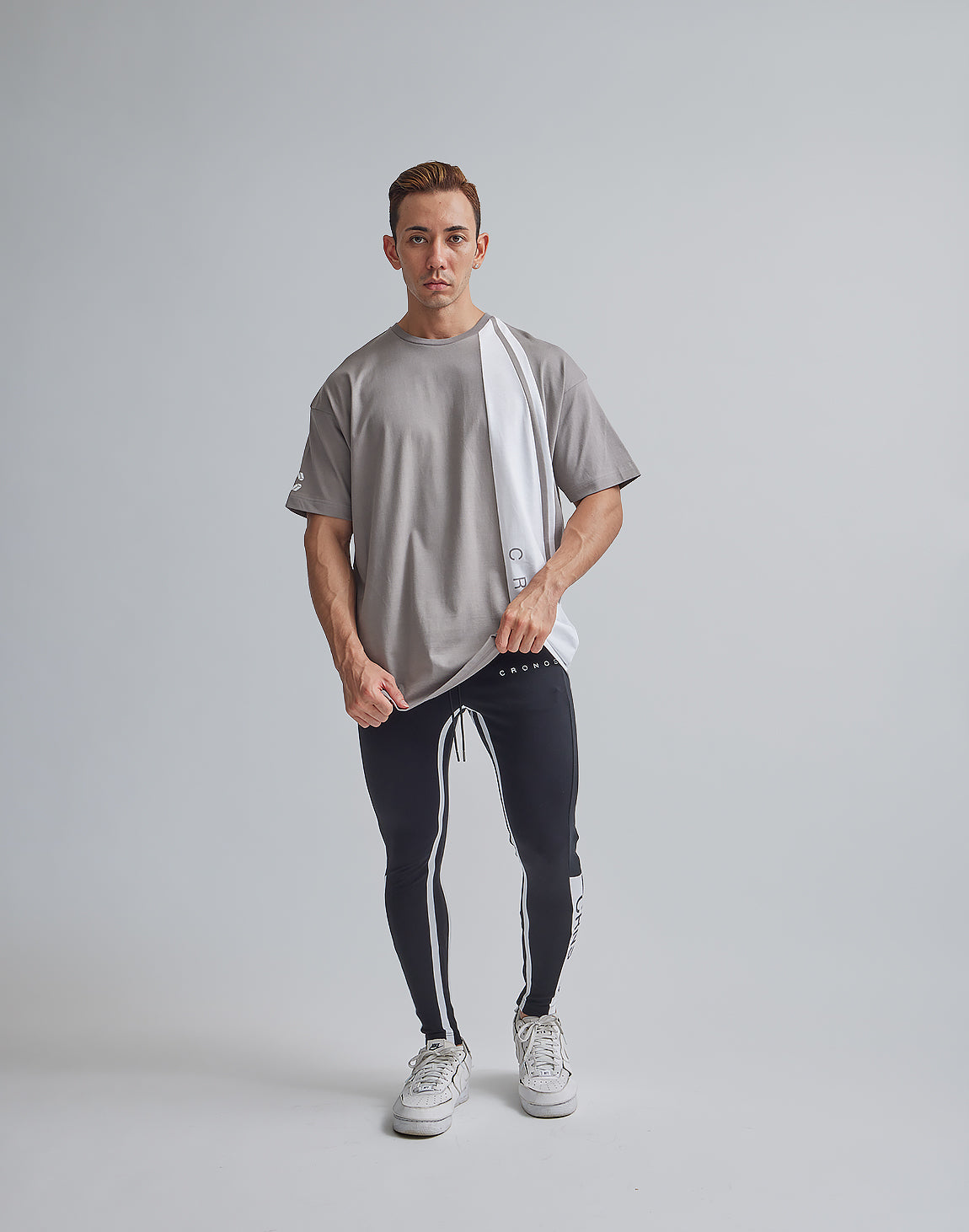 黑まっちょ。cronos スウェットTシャツ　トレーナー　ロングスリーブ マックスウェイトロングスリーブTシャツ