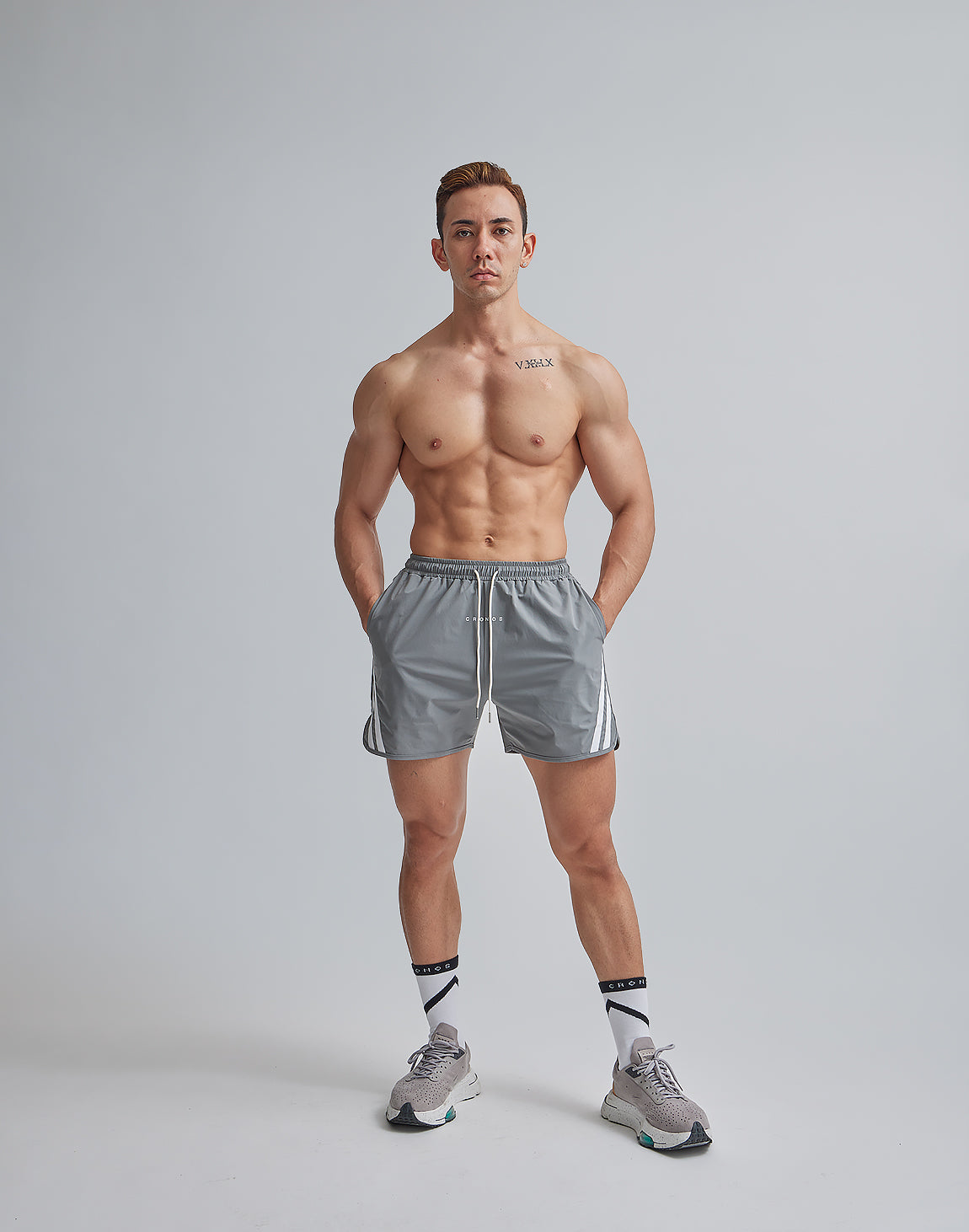 CRONOS DRY FREE SHORTS【GRAY】