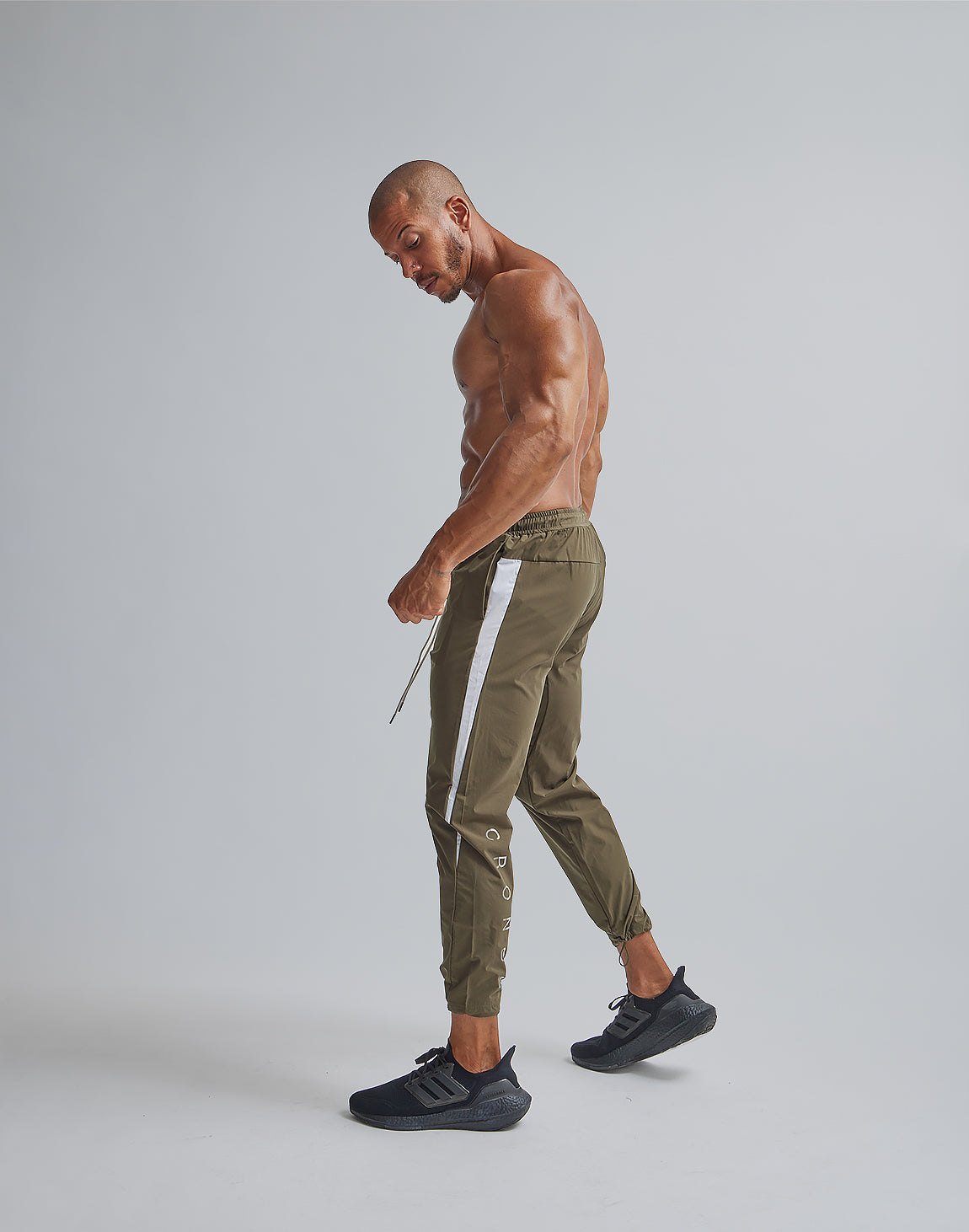 CRONOS ストレッチパンツ CRONOS×FIGHTERS LONGPANTS【BLACK】