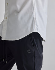 CRONOS BLACK PRINTED SHORT SLEEVES SHIRTS【BLACK】