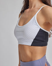 CRONOS WOMEN MONOGRAM BRA【PURPLE】