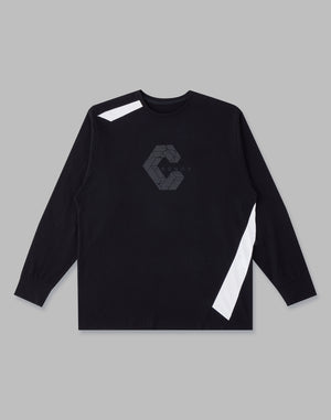 CRONOS×OLYMPIA 長袖 [黑色] 
