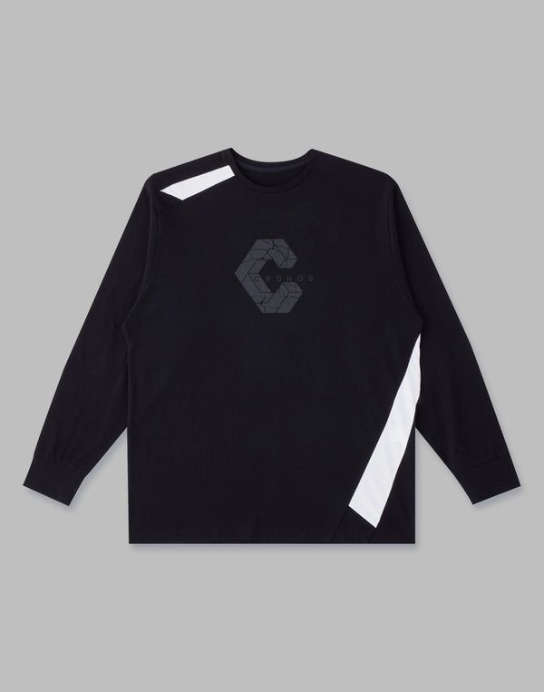 CRONOS×OLYMPIA 長袖 [黑色] 