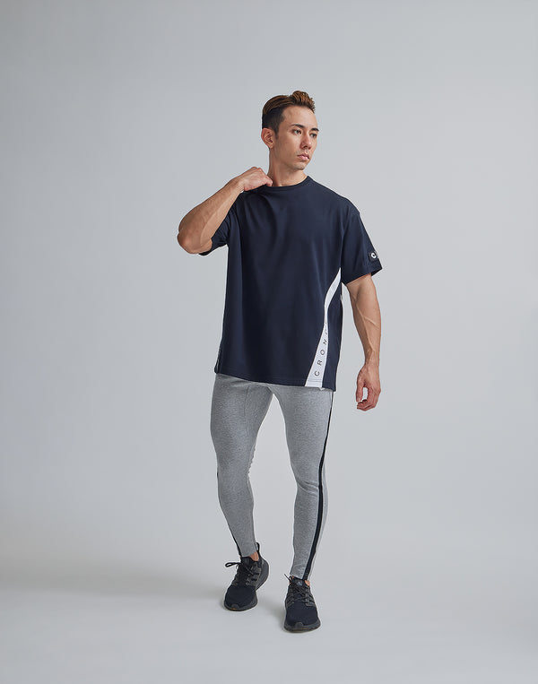 CRONOS RECT LINE LONGPANTS [GRAY] 