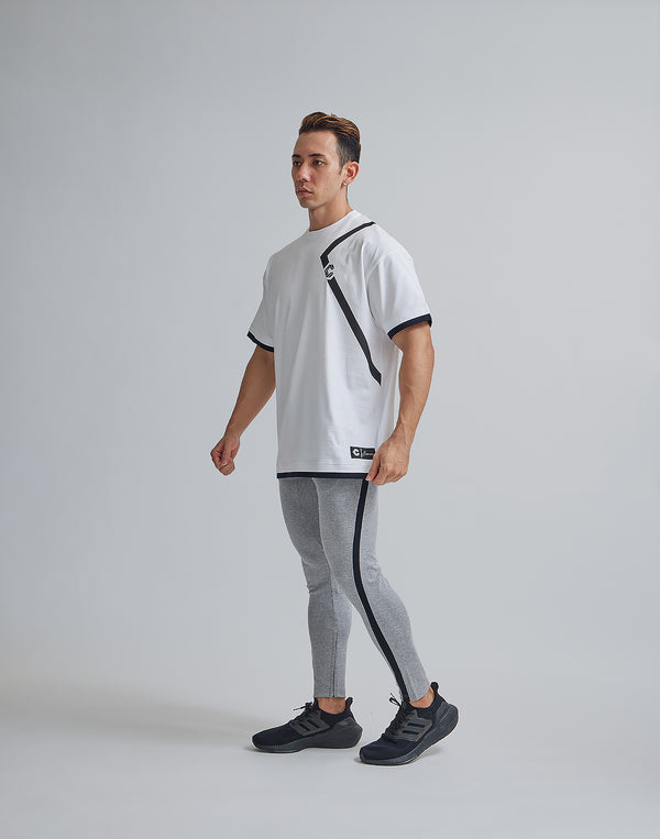 CRONOS RECT LINE LONGPANTS [GRAY] 