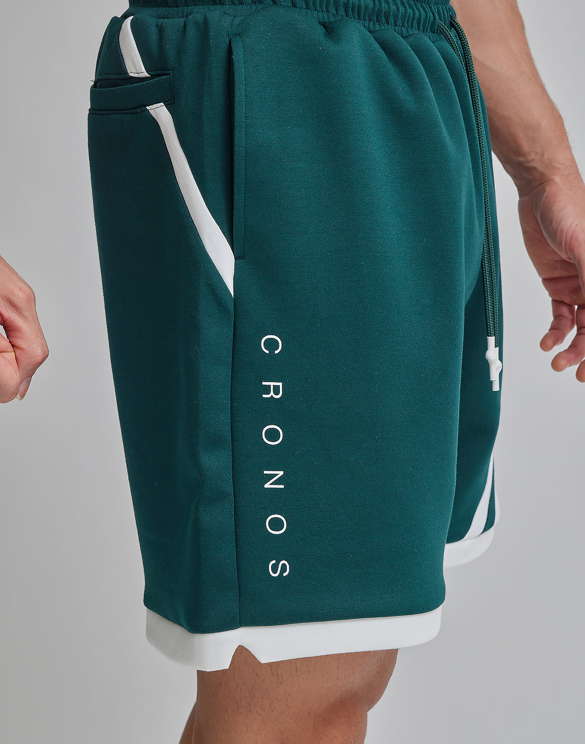 CRONOS TITLED LINE SHORTS【GREEN】 – クロノス CRONOS