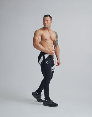 CRONOS×OLYMPIA 斜坡系列長褲 [黑色]