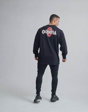 CRONOS×OLYMPIA 長袖 [黑色] 