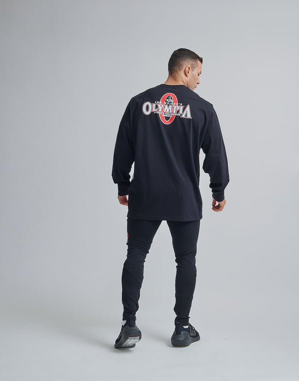 CRONOS×OLYMPIA 長袖 [黑色] 