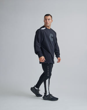 CRONOS×OLYMPIA 長袖 [黑色] 