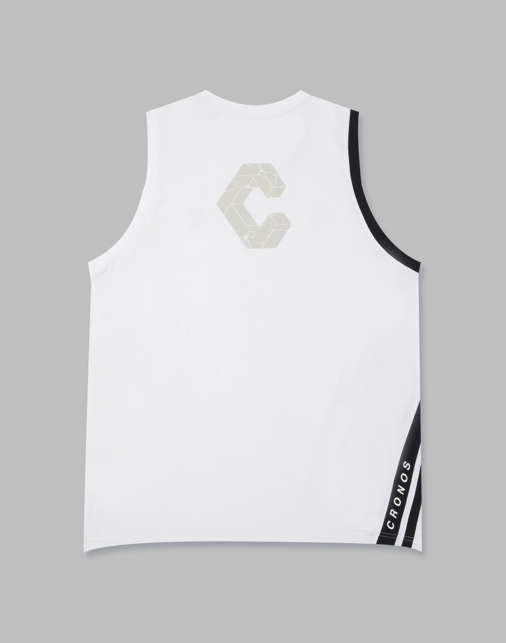 CRONOS V-LINE TANKTOP【WHITE】
