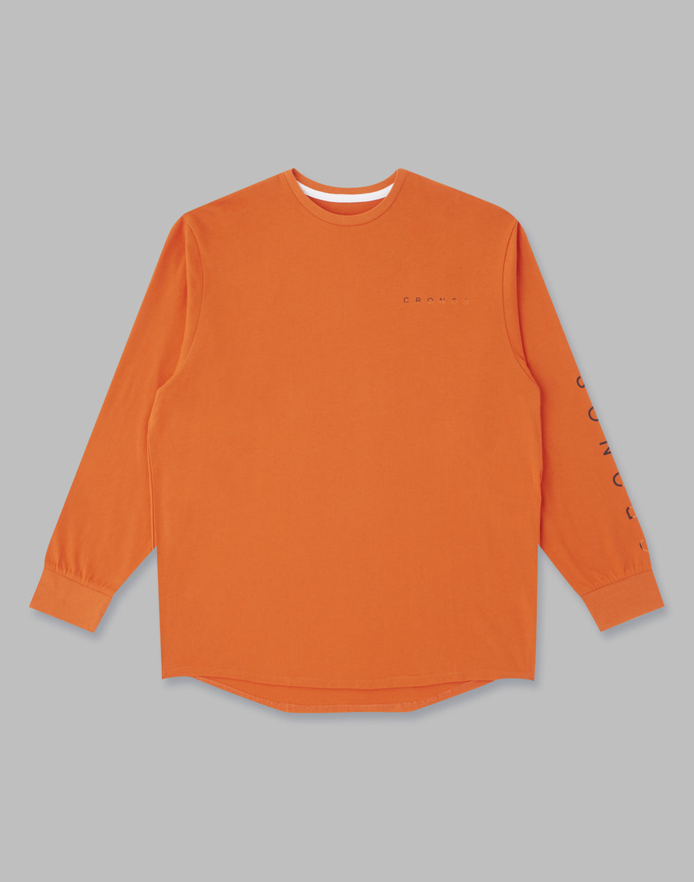 CRONOS LOGO LONGSLEEVE【ORANGE】