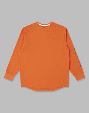 CRONOS LOGO LONGSLEEVE【ORANGE】