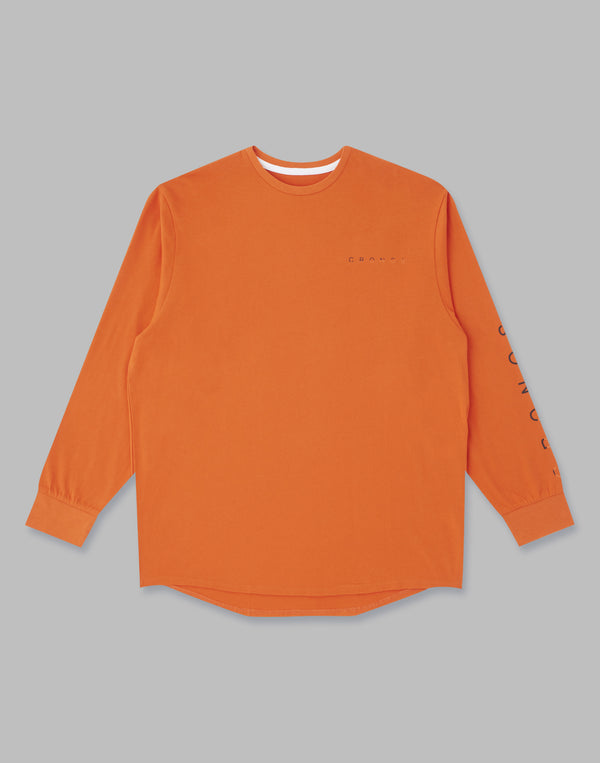 CRONOS LOGO LONGSLEEVE【ORANGE】