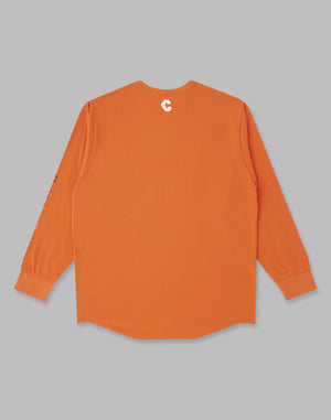CRONOS LOGO LONGSLEEVE【ORANGE】