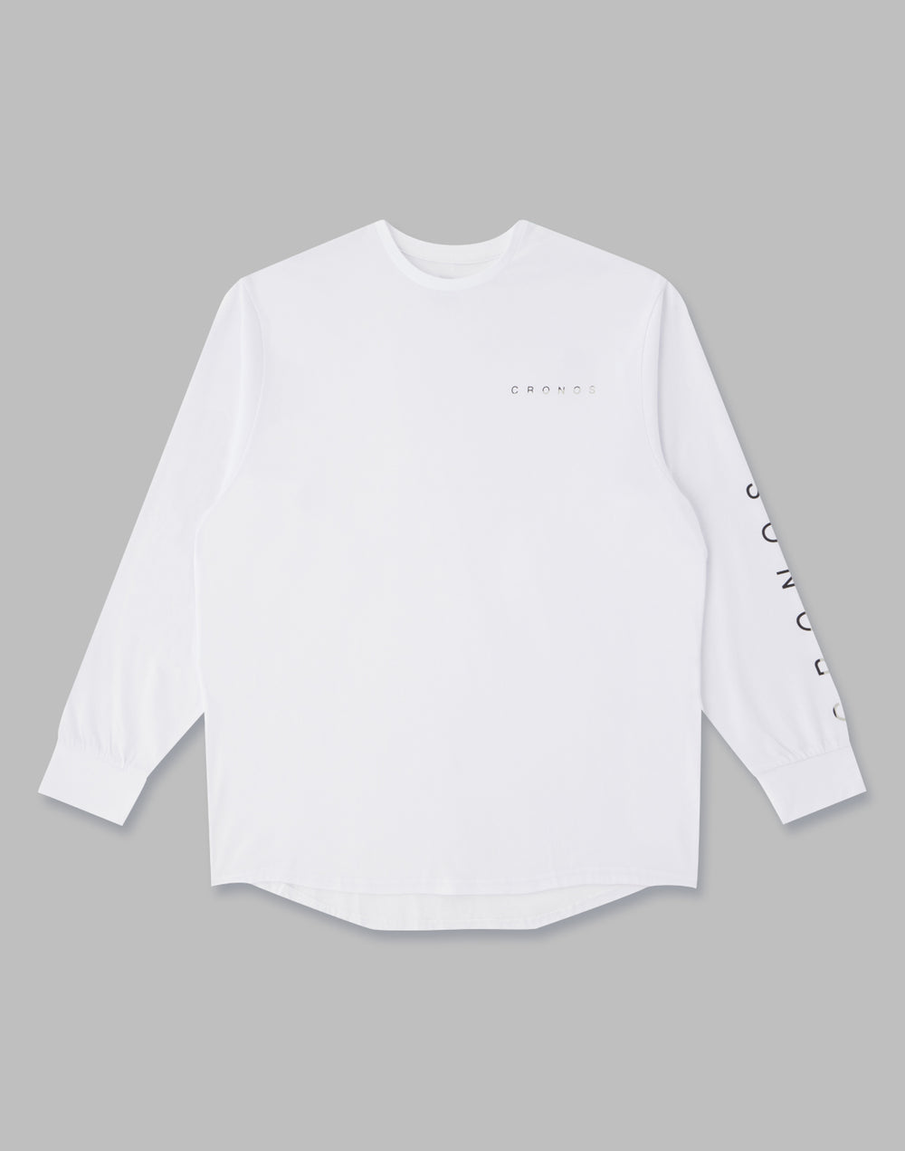CRONOS LOGO LONGSLEEVE【WHITE】