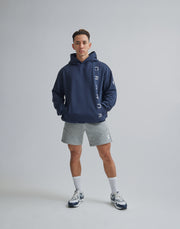 CRONOS VERTICALL LOGO HOODIE【NAVY】