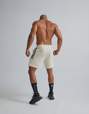 CRONOS INLAY SHORTS【CREAM】