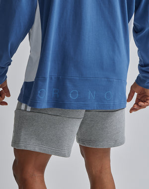 CRONOS NECK LOGO LONGSLEEVE【CHARCOAL】