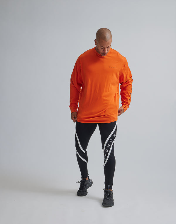 CRONOS LOGO LONGSLEEVE【ORANGE】