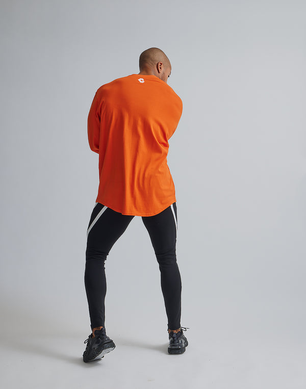CRONOS LOGO LONGSLEEVE【ORANGE】
