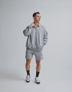 CRONOS HALF ZIP 2LINE PULLOVER【GRAY】