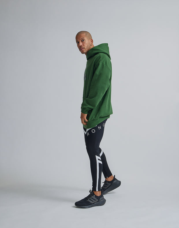 CRONOS PAISLEY LOGO HOODIE【GREEN】
