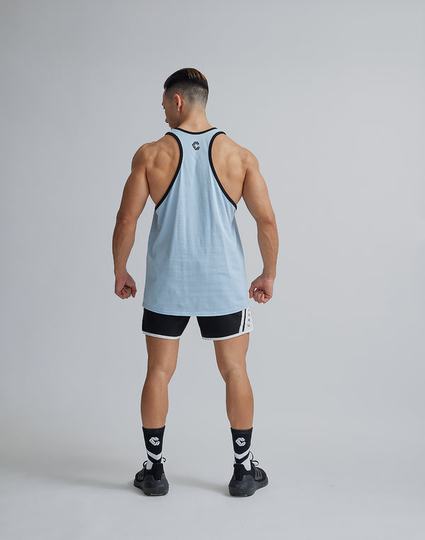 CRONOS BICEP LOGO TANKTOP [POWDER BLUE]