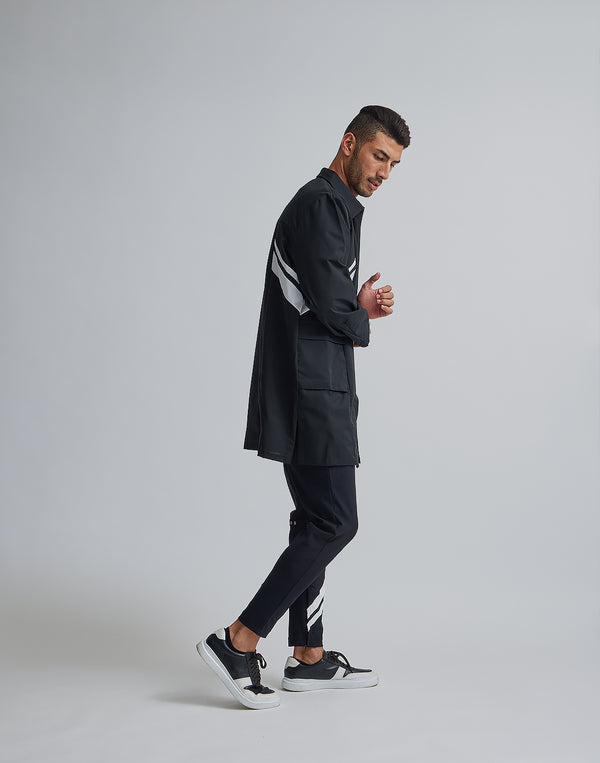 CRONOS COOLDOTS COAT【BLACK】