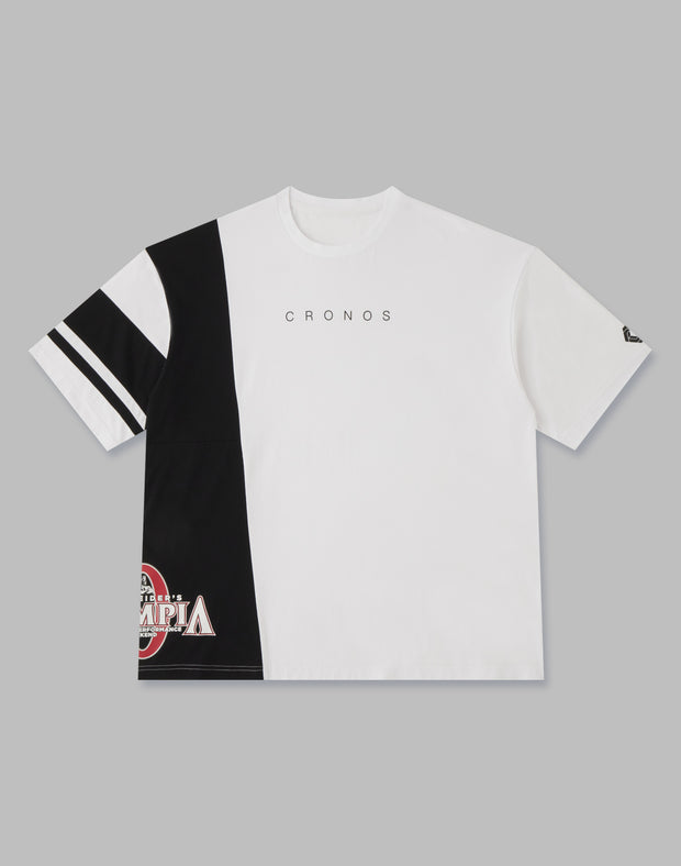 CRONOS×OLYMPIA SWICHED T-SHIRTS【WHITE】 - クロノス CRONOS