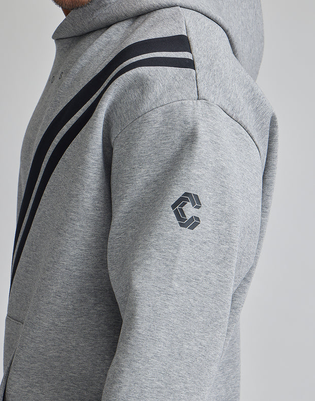 CRONOS 2LINE HOODIE【WHITE】 - クロノス CRONOS Official Store