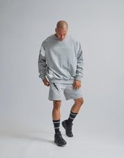 CRONOS CRACK SWEAT TOP【GRAY】