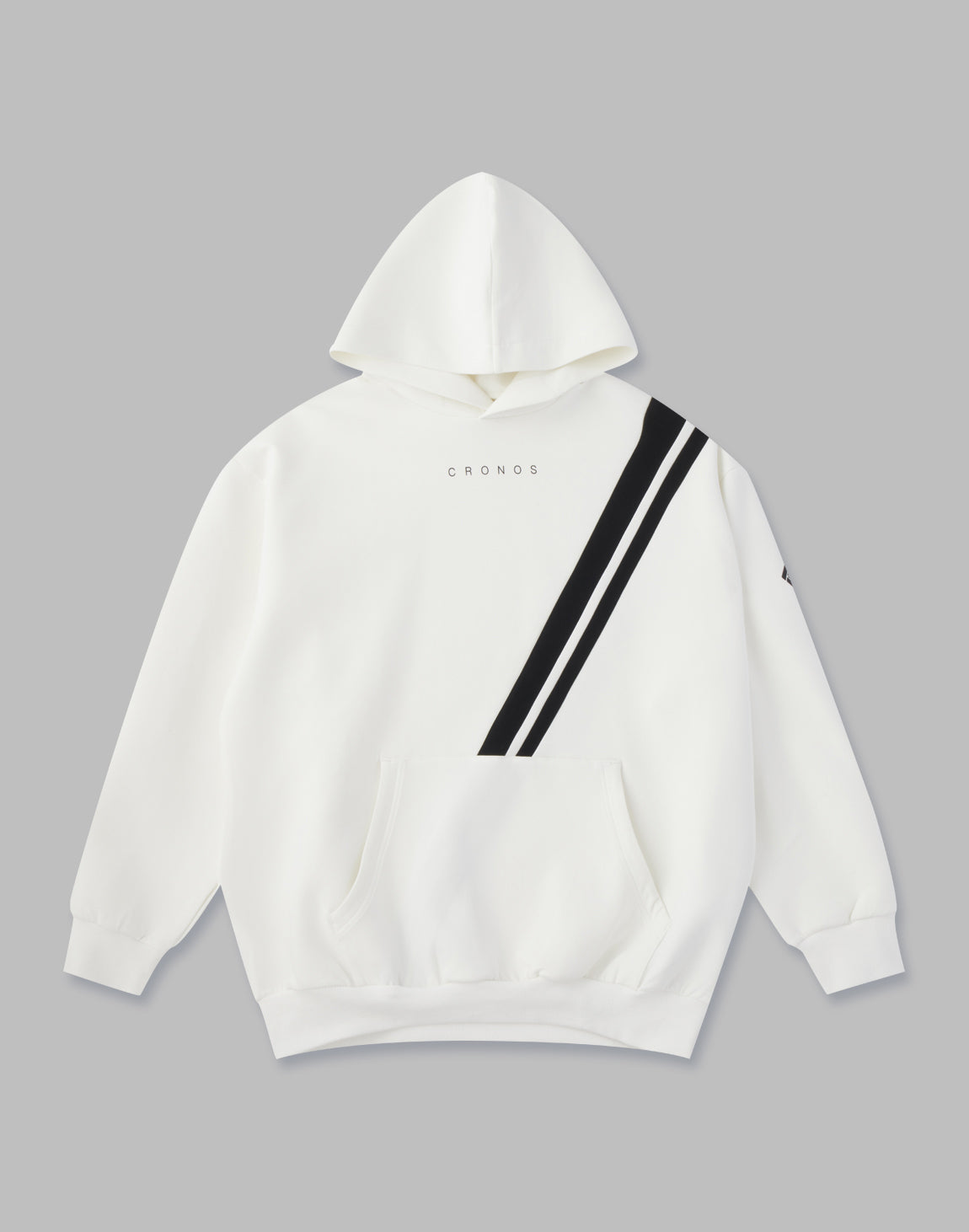 CRONOS 2LINE HOODIE【WHITE】 – クロノス CRONOS Official Store