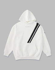 CRONOS 2LINE HOODIE【WHITE】 - クロノス CRONOS Official Store