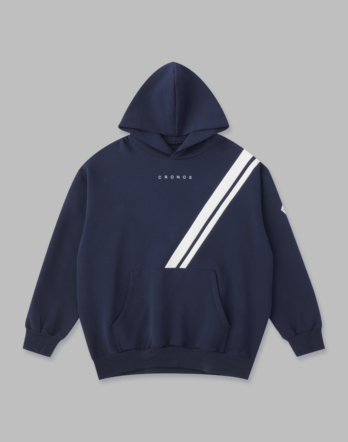 CRONOS 2LINE HOODIE【NAVY】 – クロノス CRONOS Official Store