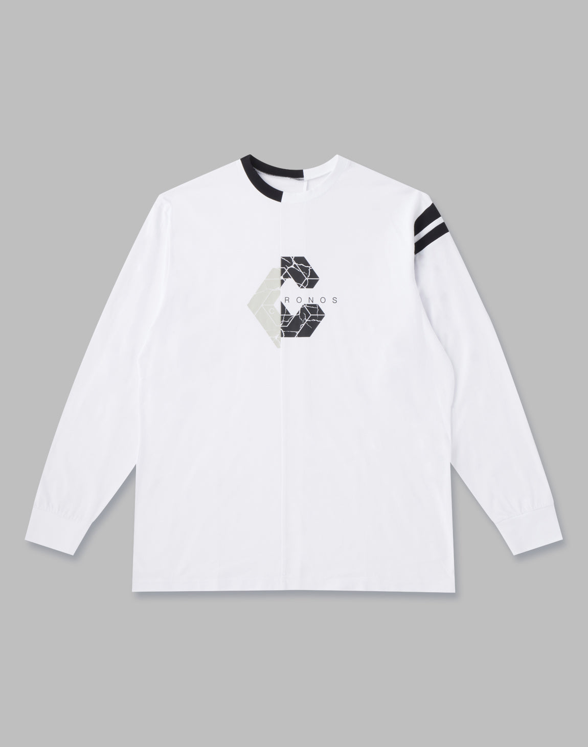 CRONOS UNEQUALLY LONGSLEEVE【WHITE】 – クロノス CRONOS Official Store