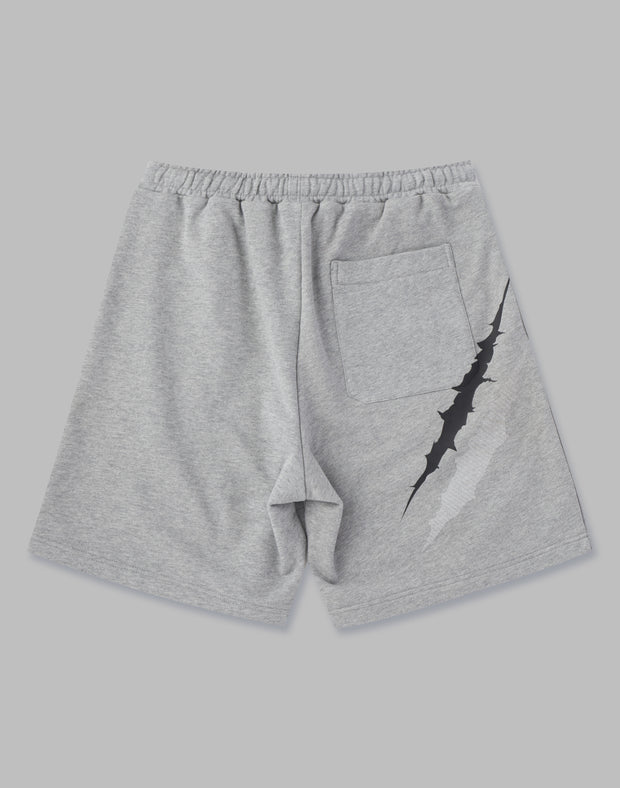 CRONOS CRACK SHORTS【GRAY】 - クロノス CRONOS Official Store