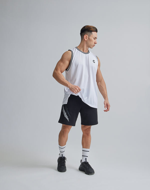 CRONOS BLUR LOGO TANKTOP【WHITE】