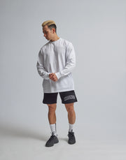 CRONOS BACK LOGO LONGSLEEVE【WHITE】