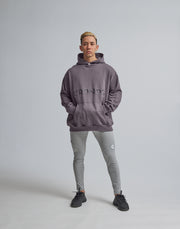 CRONOS BOLD LOGO HOODIE【CHARCOAL】