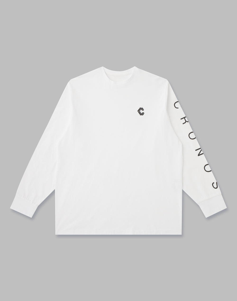 CRONOS LOGO長袖 [白色]