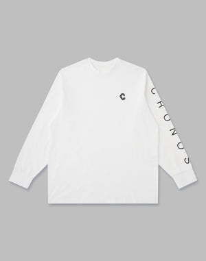 CRONOS LOGO長袖 [白色]