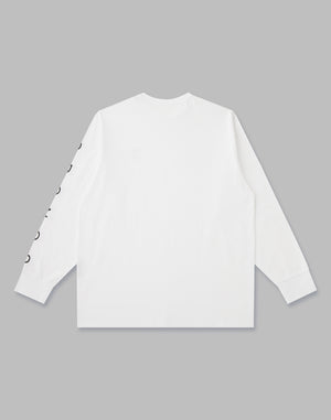 CRONOS LOGO長袖 [白色]