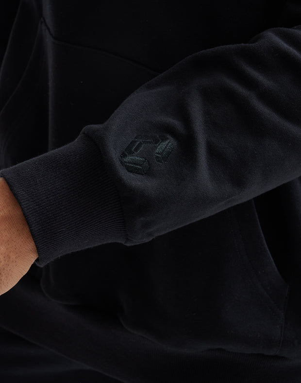 CRONOS UNLEADED LOGO HOODIE【CHARCOAL】