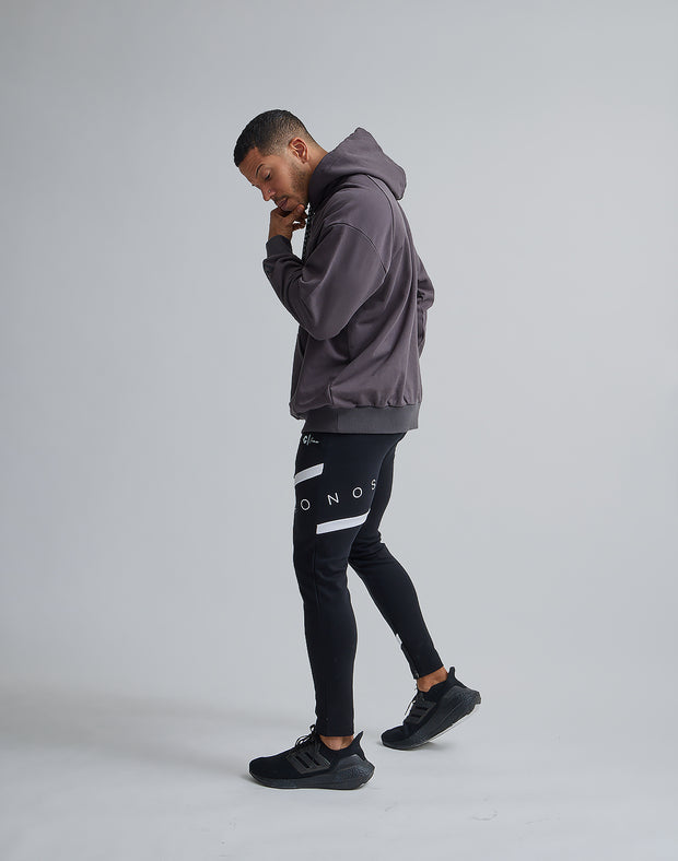 CRONOS UNLEADED LOGO HOODIE【CHARCOAL】